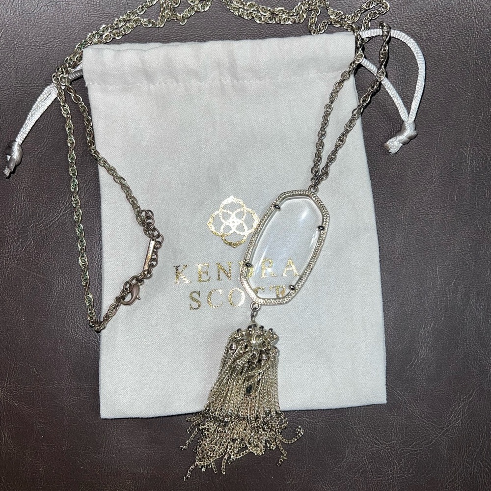 Kendra Scott Gold Tassle Necklace